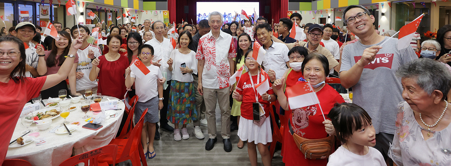 PMO SM Lee Hsien Loong At The Teck Ghee National Day Celebration