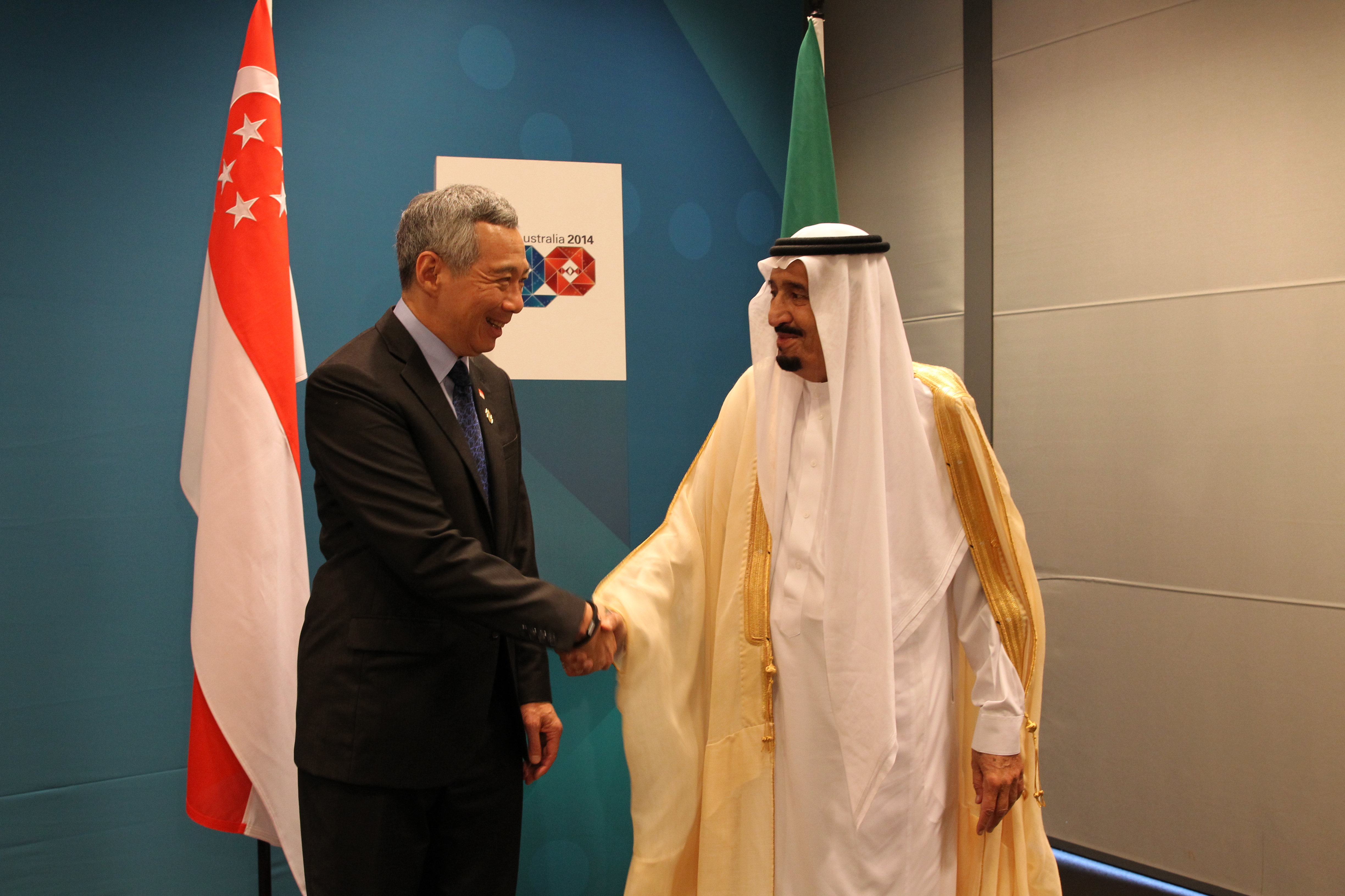 Prime Minister Lee Hsien Loong at the G20 Summit on 15 to 16 November in Brisbane, Australia (ST Photo © Singapore Press Holdings Limited. Reproduced with permission)