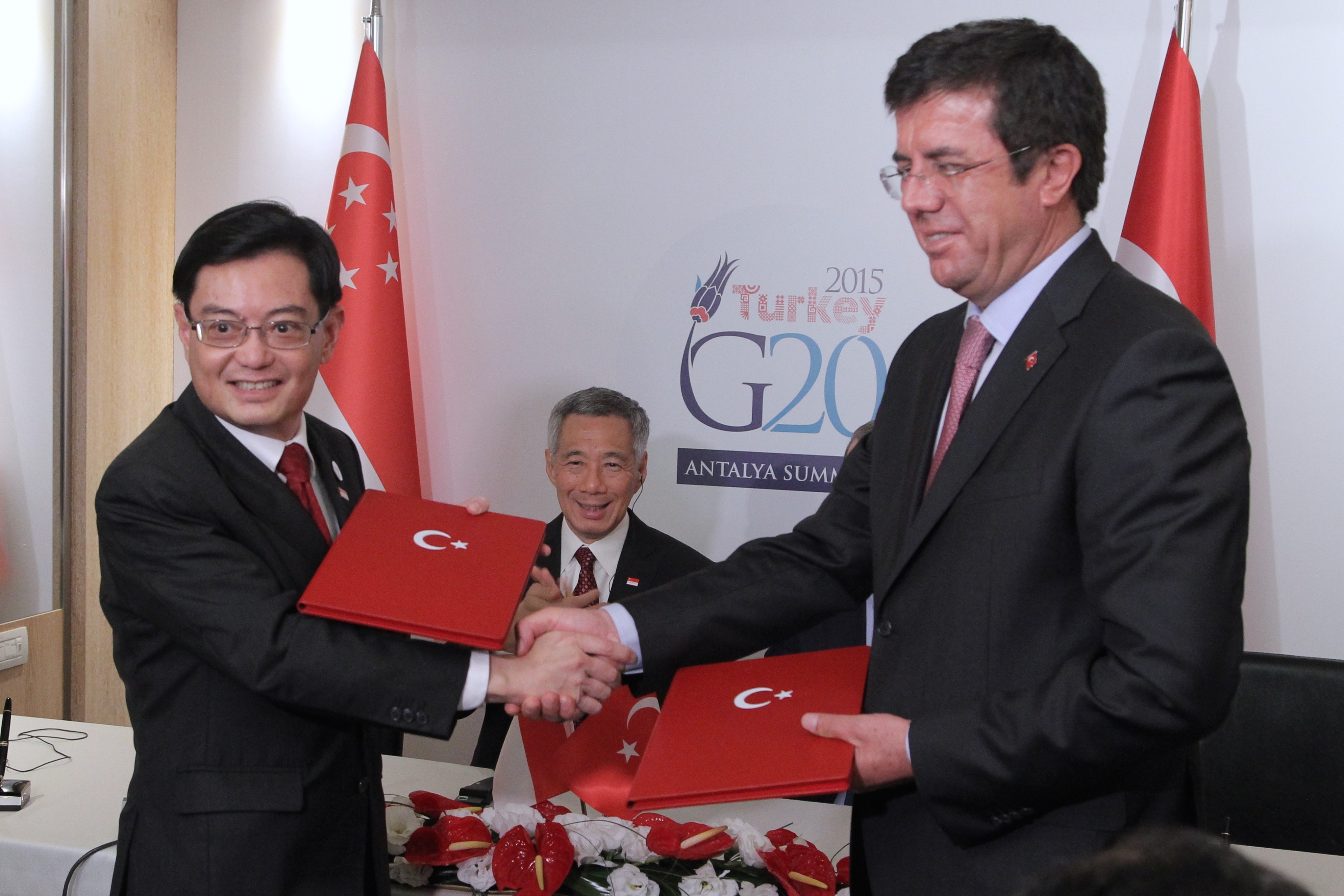 Prime Minister Lee Hsien Loong at the G20 Summit in November 2015 in Antalya Turkey (MCI Photo by Kenji Soon)